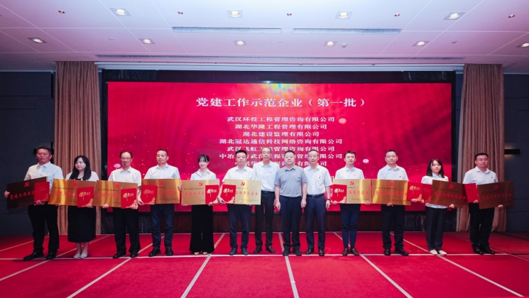 黨建引領(lǐng)聚合力，紅色監(jiān)理筑精品 武漢城投飛虹公司獲評(píng)行業(yè)“黨建工作示范企業(yè)